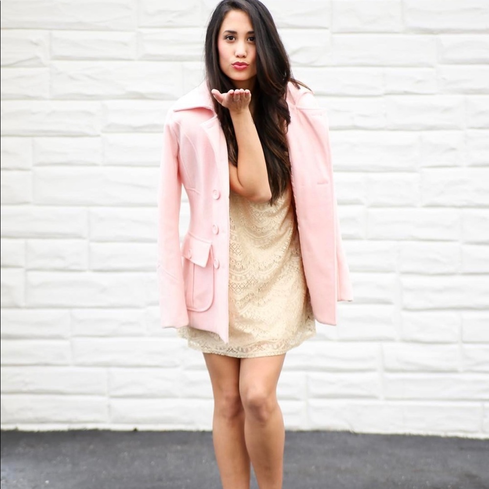 Pink coat